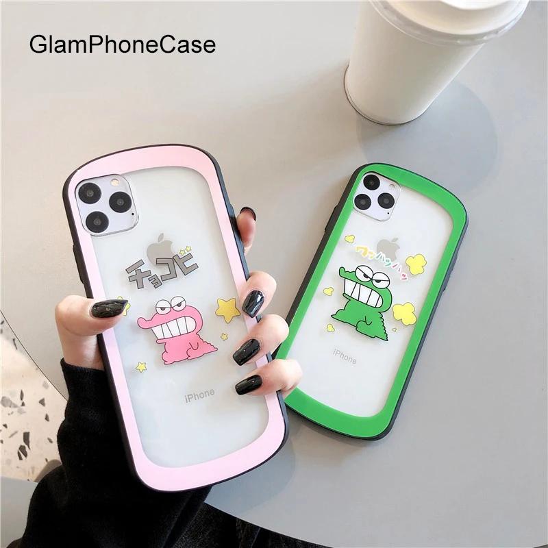 GlamPhoneCase Cute Alligator Phone Case For iPhone11Pro/Max X XS Max XR Hard Cover iPhone11 7 8 6 6s Plus |