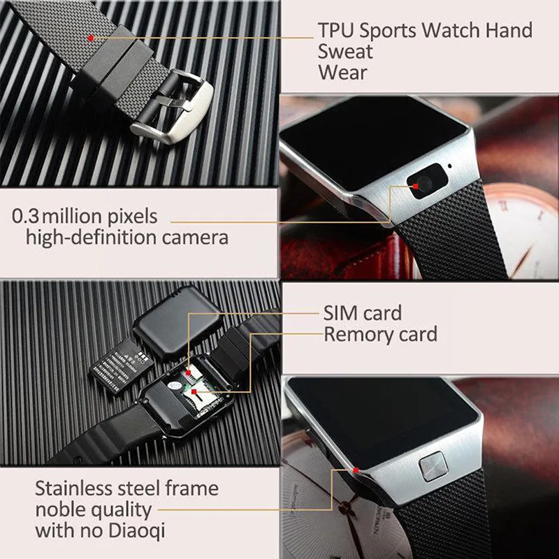Новые умные часы цифровые спортивные золотые шагомер для телефона Android наручные
