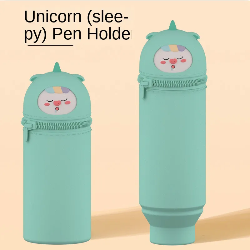 Лидер продаж Мягкая силиконовая дорожная косметичка с мультяшным аниме Женская