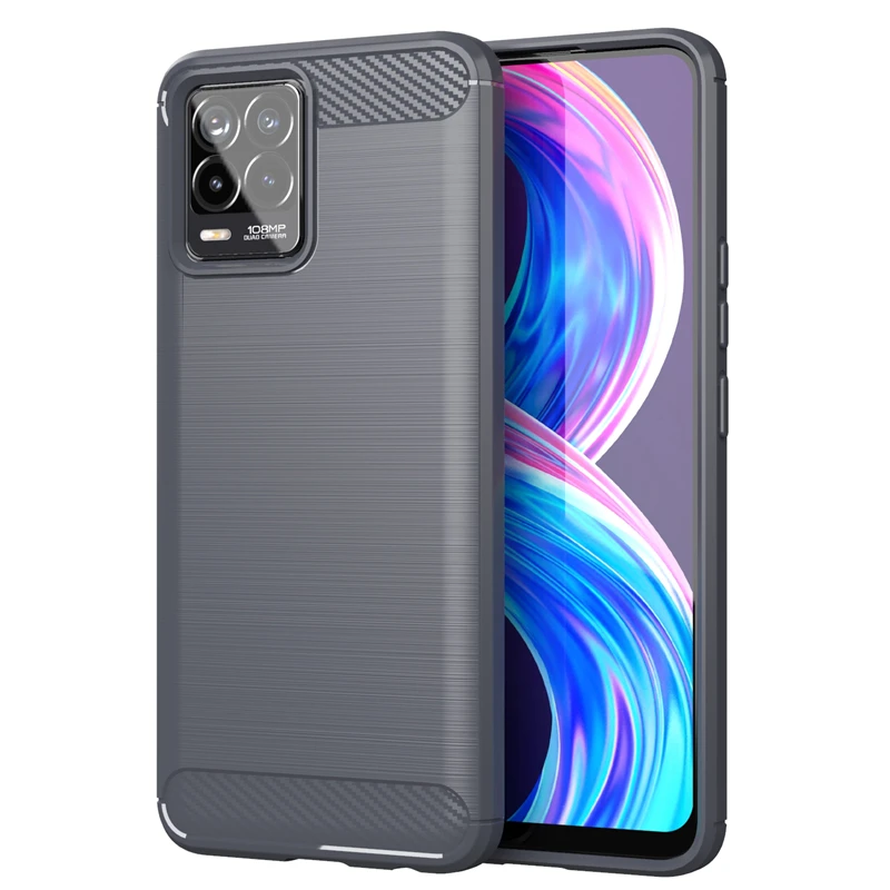 For Cover OPPO Realme 8 Pro Case For Realme 8 Pro Capas Protective Soft Shockproof TPU Silicone For Fundas Realme 7 8 Pro Cover