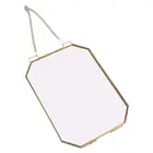 Восьмиугольный плавающий подвесной стеклянный фотографический держатель для фотографий домашний декор