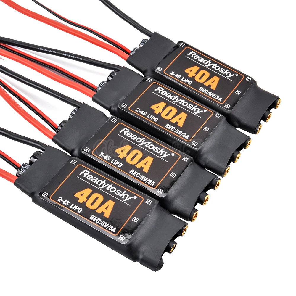 40A ESC 2 4S бесщеточный электронный регулятор скорости с 5V 3A BEC для F450 S500 X500 RC вертолет