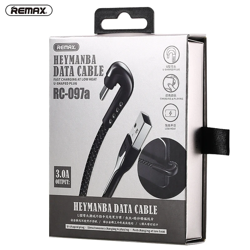 REMAX Mamba type-C зарядный интерфейс для samsung htc USB быстрая зарядка линии j-типа передачи