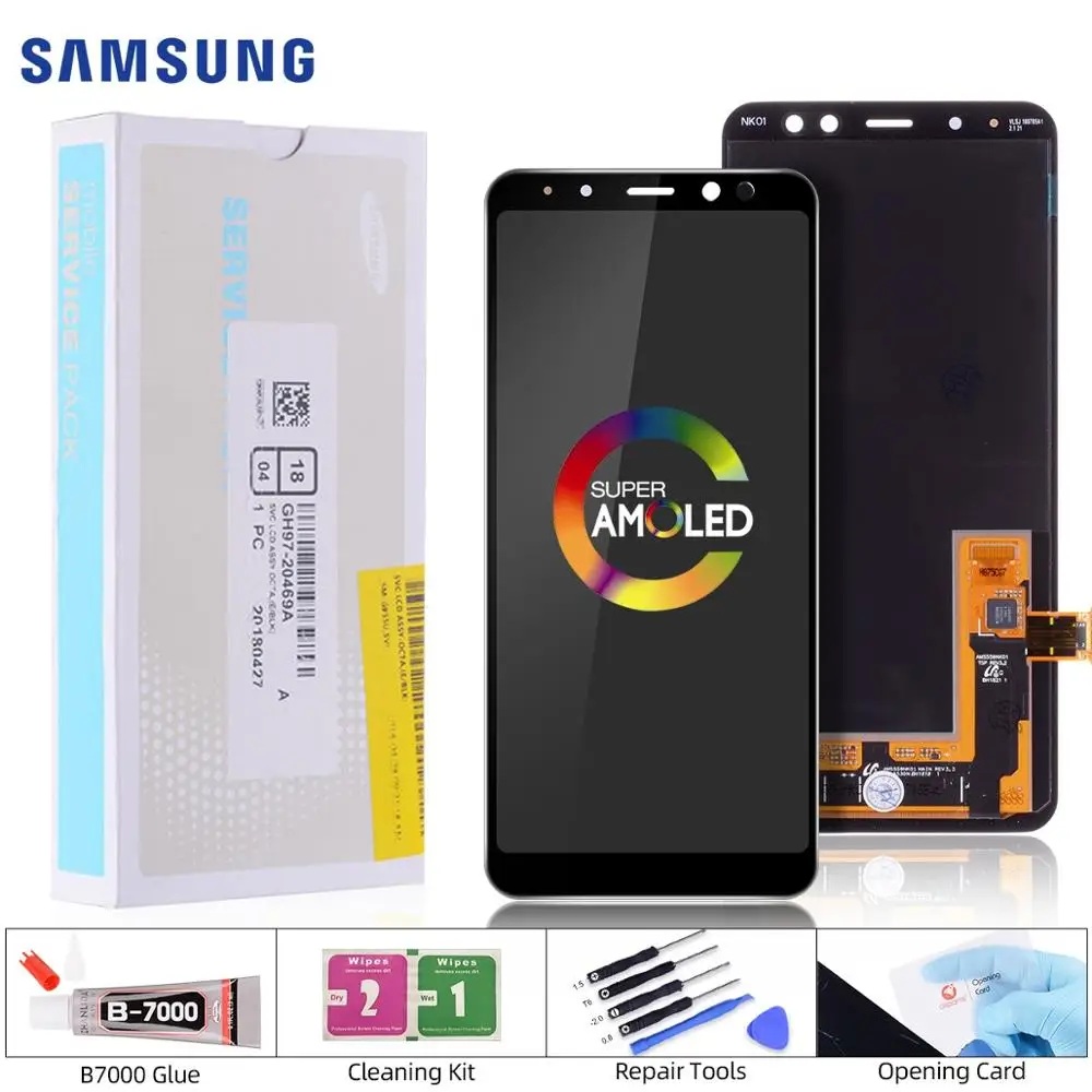 AMOLED 5.6'' Display LCD for SAMSUNG Galaxy A8 LCD A530 LCD Touch Digitizer Assembly for SAMSUNG Galaxy A8 LCD