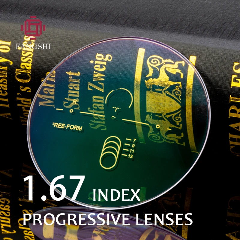 1 67 индекс по рецепту Асферические Мультифокальные Прогрессивные Линзы