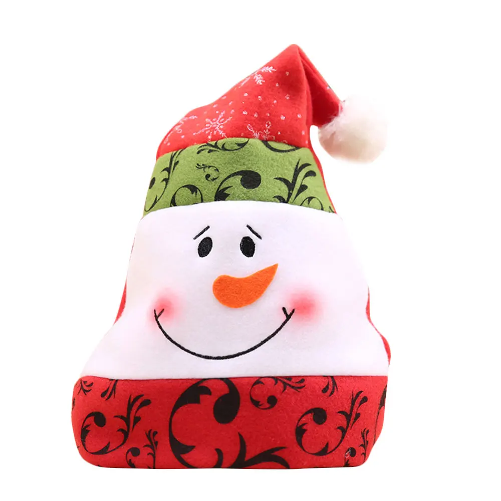 Christmas Hat Santa Claus Snowman Festival Party Home Ornament Decors Decoration | Hats