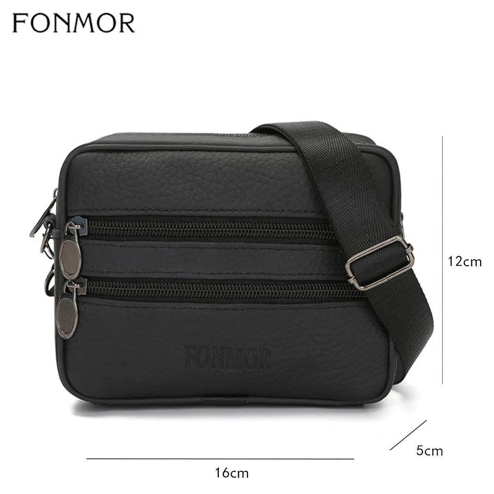 Мужские сумки Fonmor из высококачественной натуральной воловьей кожи мессенджеры
