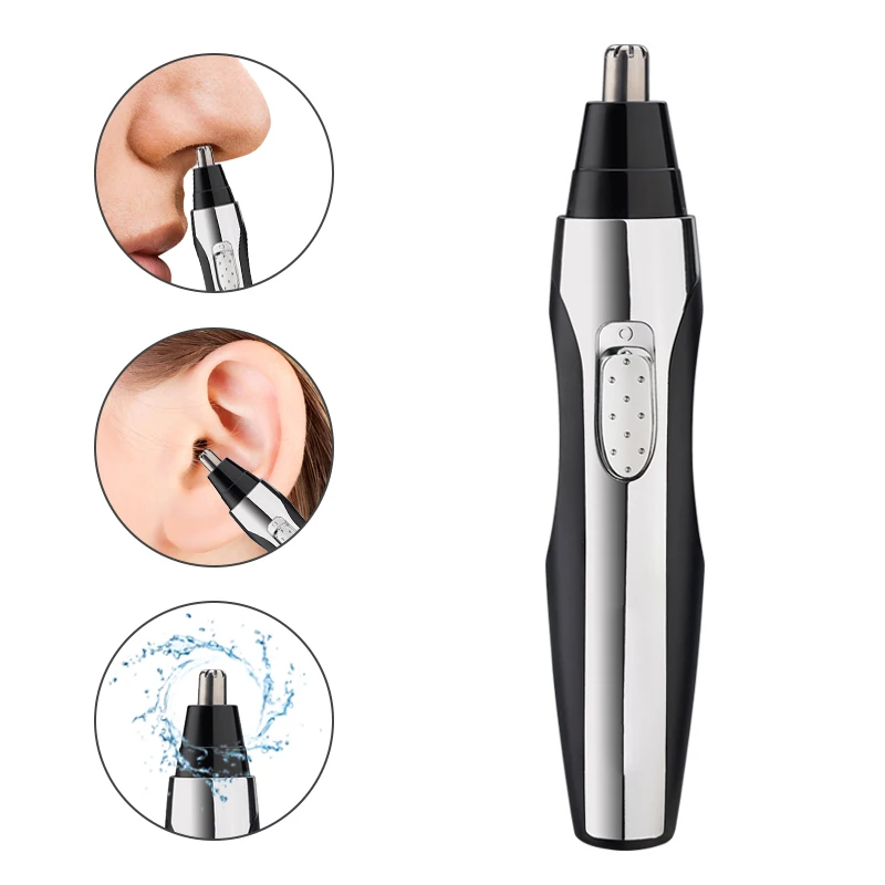 Триммер для носа и ушей волос в носу тример мужчин триммер машинка стрижки