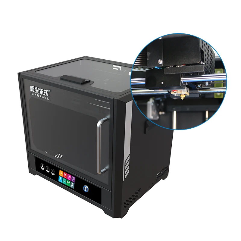 JGMAKER A6 3D Printer Large Print Size 32-bit silent board Stable Encloser 3D Printer Meanwell Power Supply PLA TPU Filament