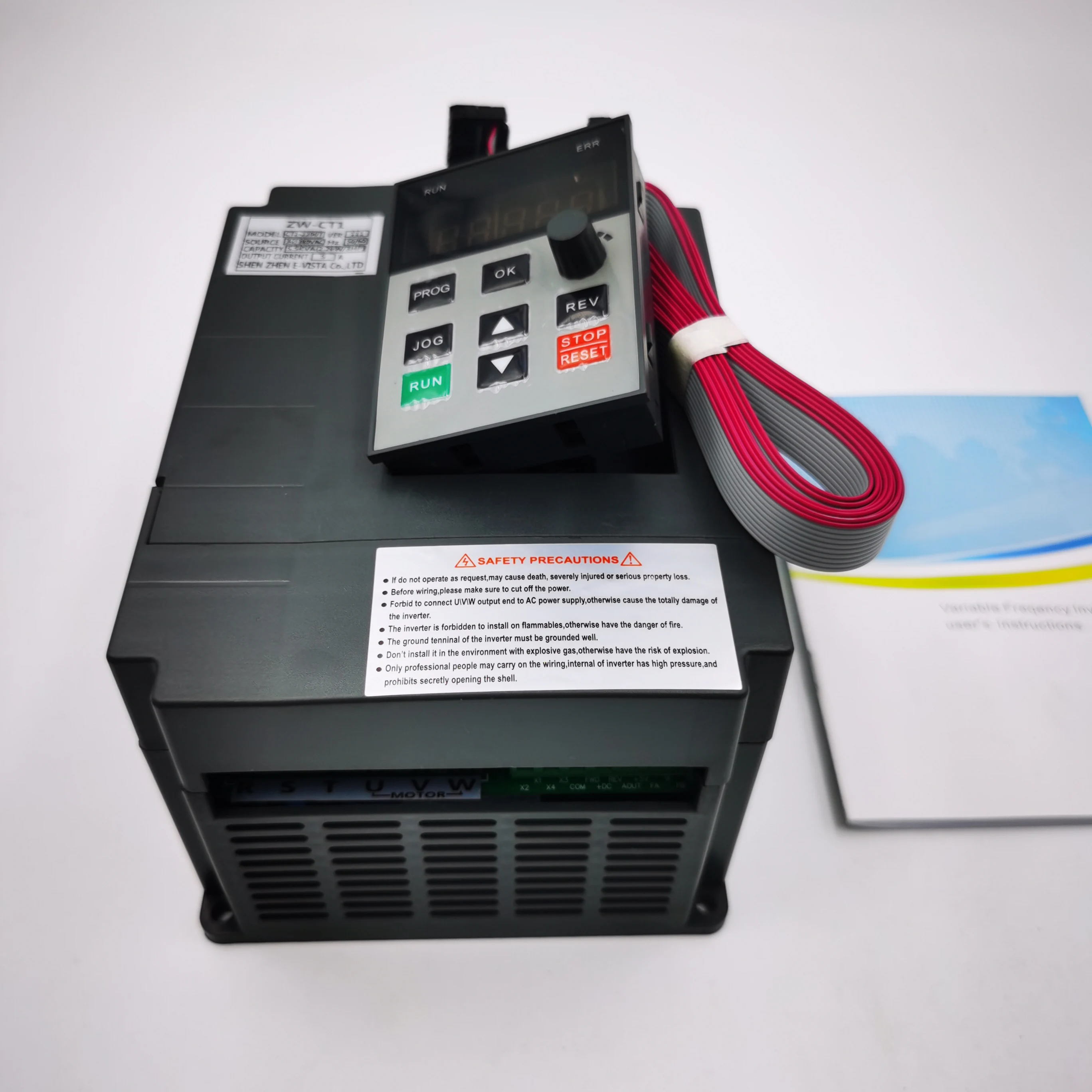 Angisy VFD 1.5KW/2.2KW Frequency Inverter ZW-CT1 3P 220V or 380V Output Converter Variable Drive | Обустройство дома