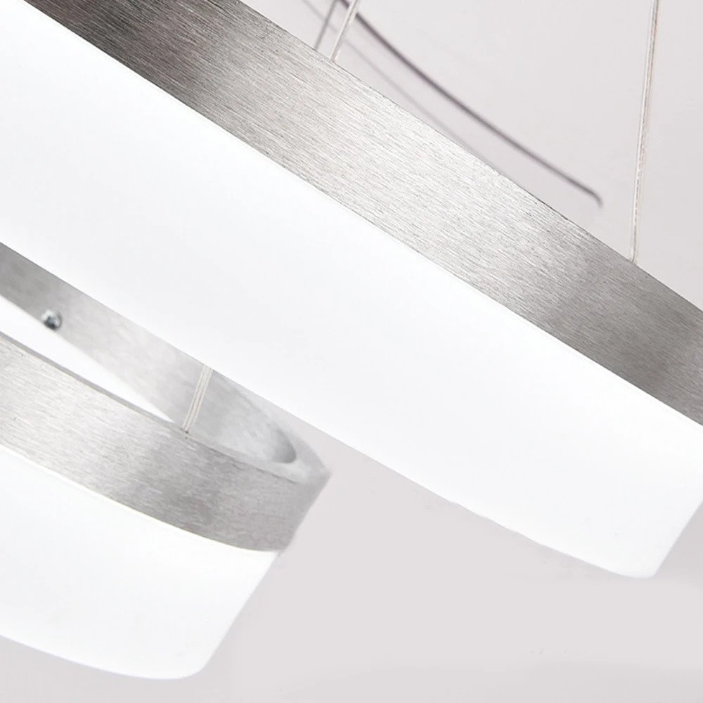 Современная потолочная лампа вентилятор кольцевые лампы с невидимыми листьями