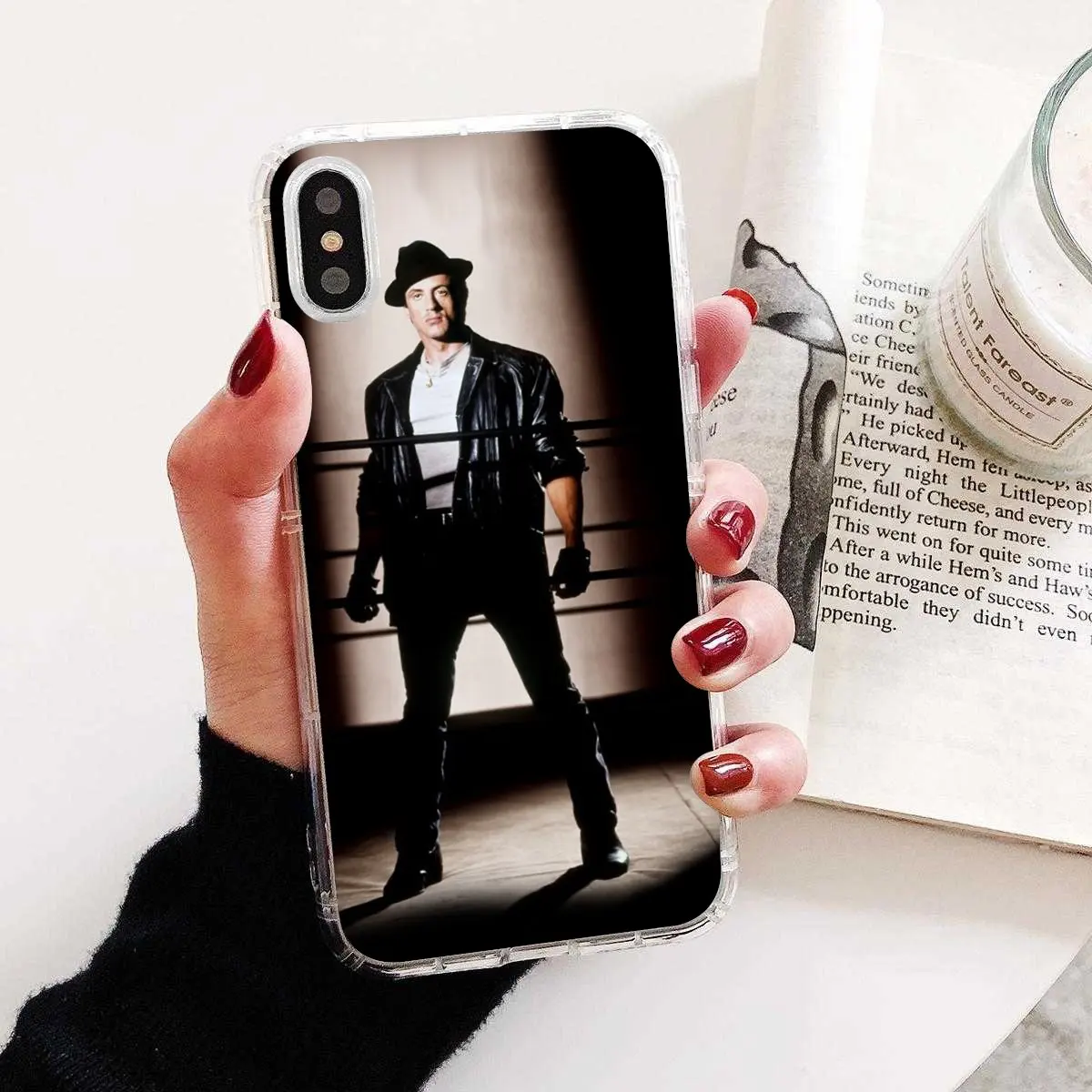 Мягкий чехол для Samsung Galaxy S6 S10E S10 Edge Lite Plus Core Grand Prime Alpha J1 mini Rocky Balboa постер|Бамперы| |