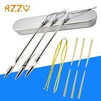 fishing shooting set rubber band or stainless steel fish dart for hunting slingshot catapult bow outdoor sports accessories new