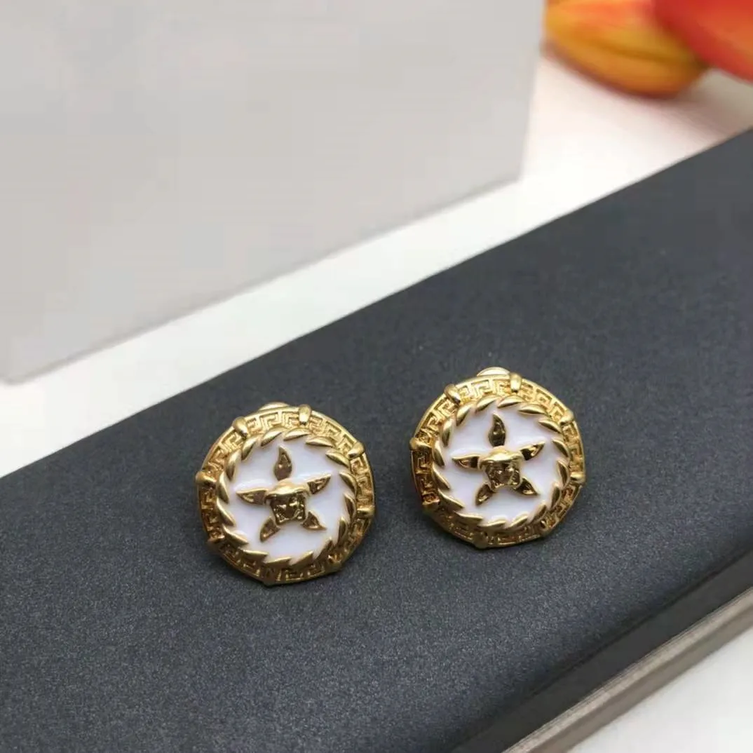 

Европейский и американский модный большой круглый кулон ожерелье, браслет, серьги