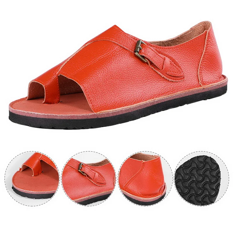 Красивая Женская обувь высокого качества Модные сандалии из мягкой натуральной