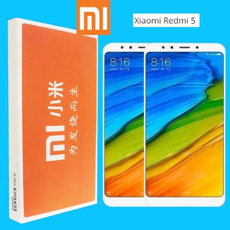5 7 &quotоригинальный качественный ips ЖК дисплей + рамка для Xiaomi Redmi экран Замена