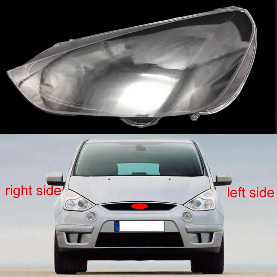 

For Ford S-MAX Headlight Cover Headlamps Cover Transparent Lampshade Shell Lens Glass Lamp Shade