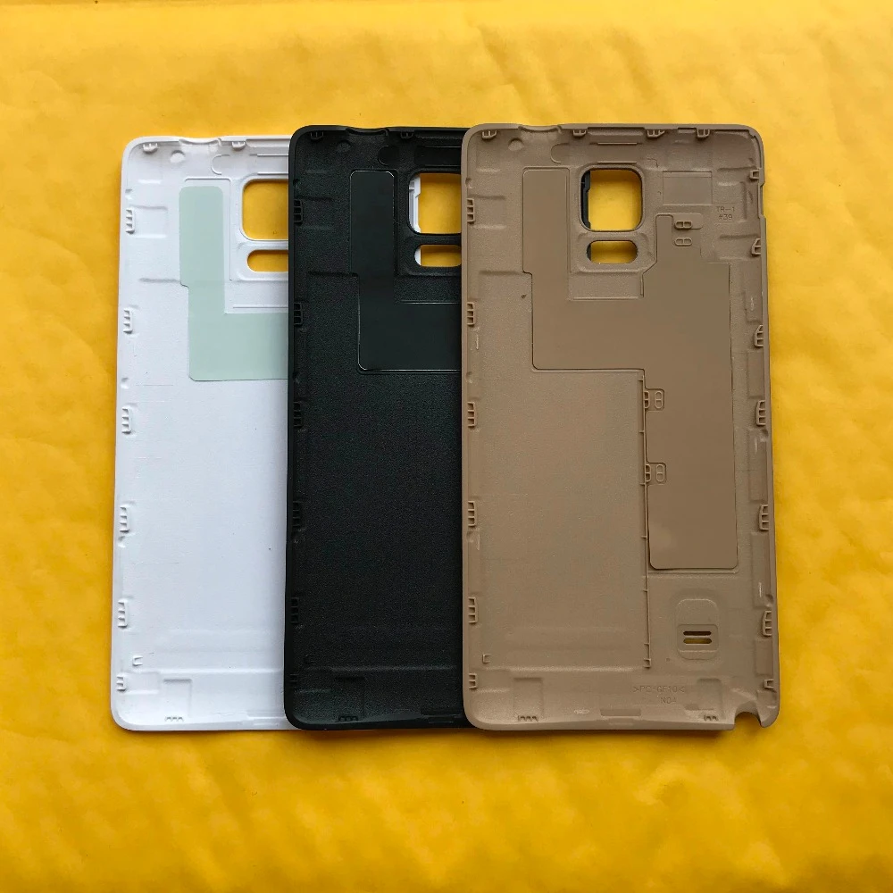 Оригинальный чехол для телефона Samsung Galaxy Note 4 N910 N910F N910V N910C/G/A/P, задняя крышка аккумулятора, корпус, задняя крышка