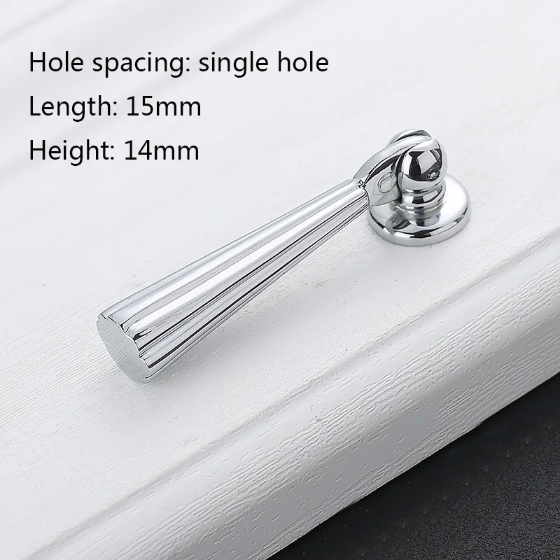 I2 Single hole Модная дверная ручка с одним отверстием для шкафчика, выдвижная ручка для шкафа, Современная Минималистичная ручка для винного шкафа, маленькая ручка - Цвет: I2 Single hole