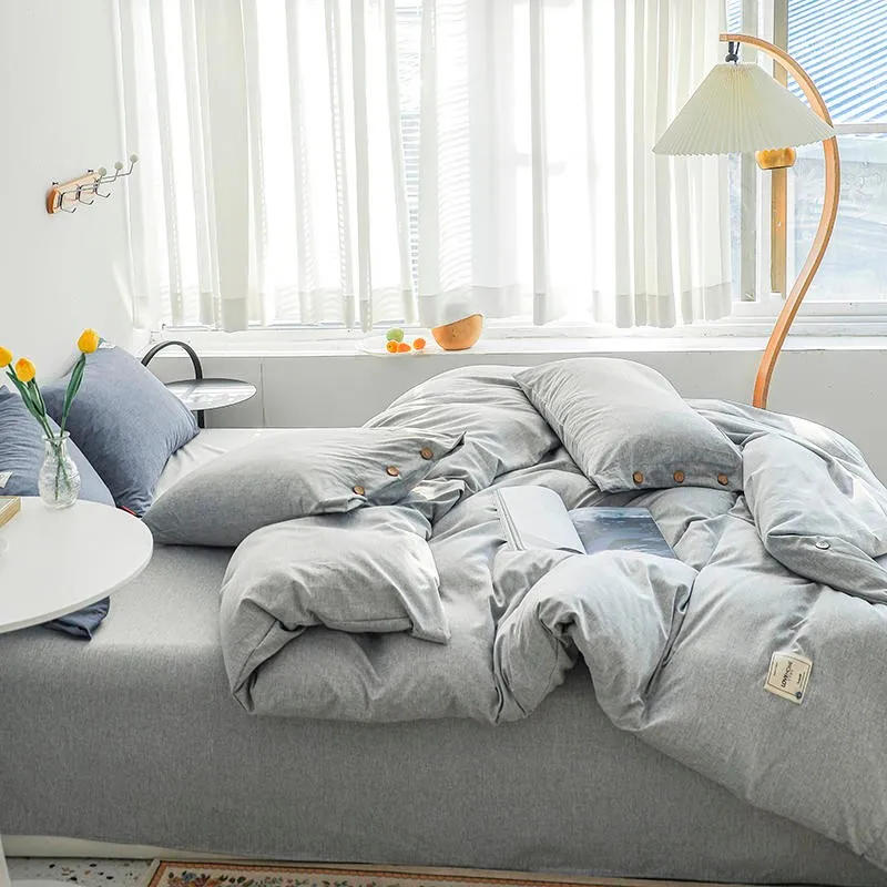 Комплект постельного белья из 100% хлопка ультрамягкое и дышащее постельное белье