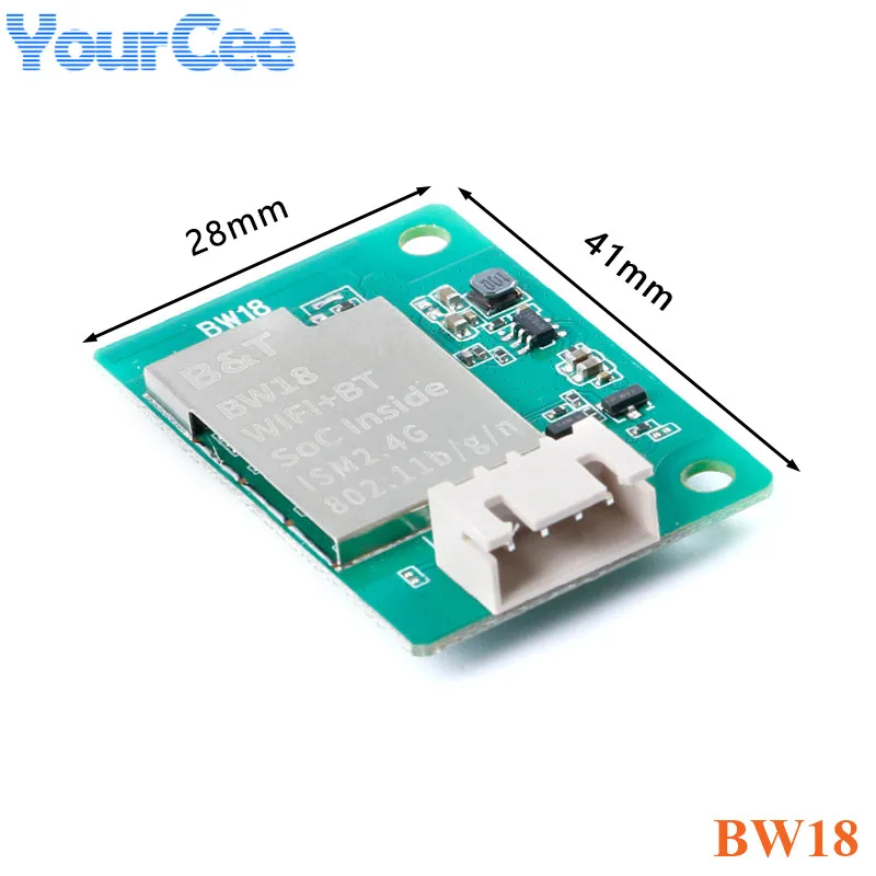 BW18 Wi-Fi + Bluetooth-совместимый ESP32 беспроводной последовательный порт прозрачный модуль передачи UART 4,5-16 в 32 Мбит SPI Flash