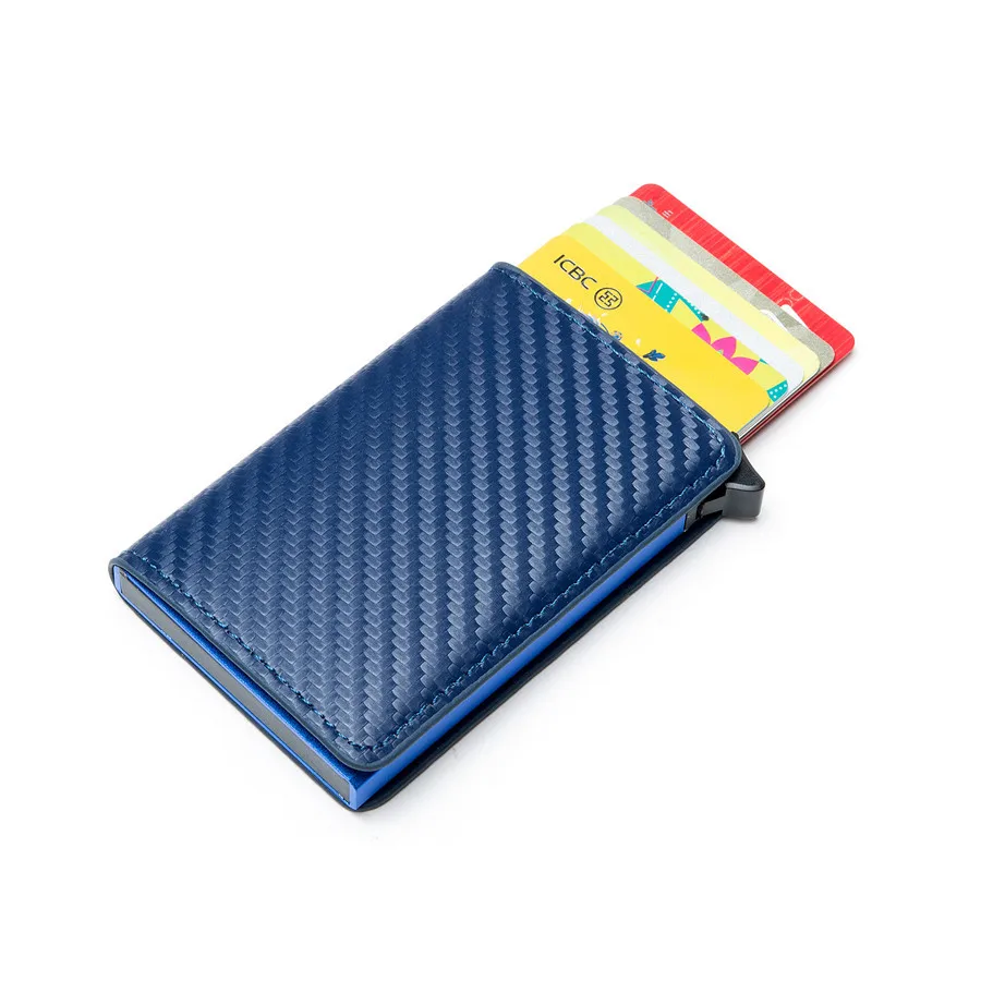 

New Men's Wallet Credit Card Wallet Credit Bank Card Holder Fashion Purse Aluminum Alloy Business Casual Mini Brand Wallet
