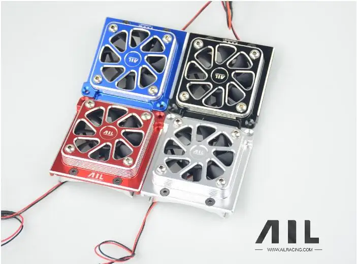 ЧПУ высокомощный радиатор для двигателя радиатора Traxxas X MAXX 1/5 XMAXX SCALE GAS Monster Truck 6061