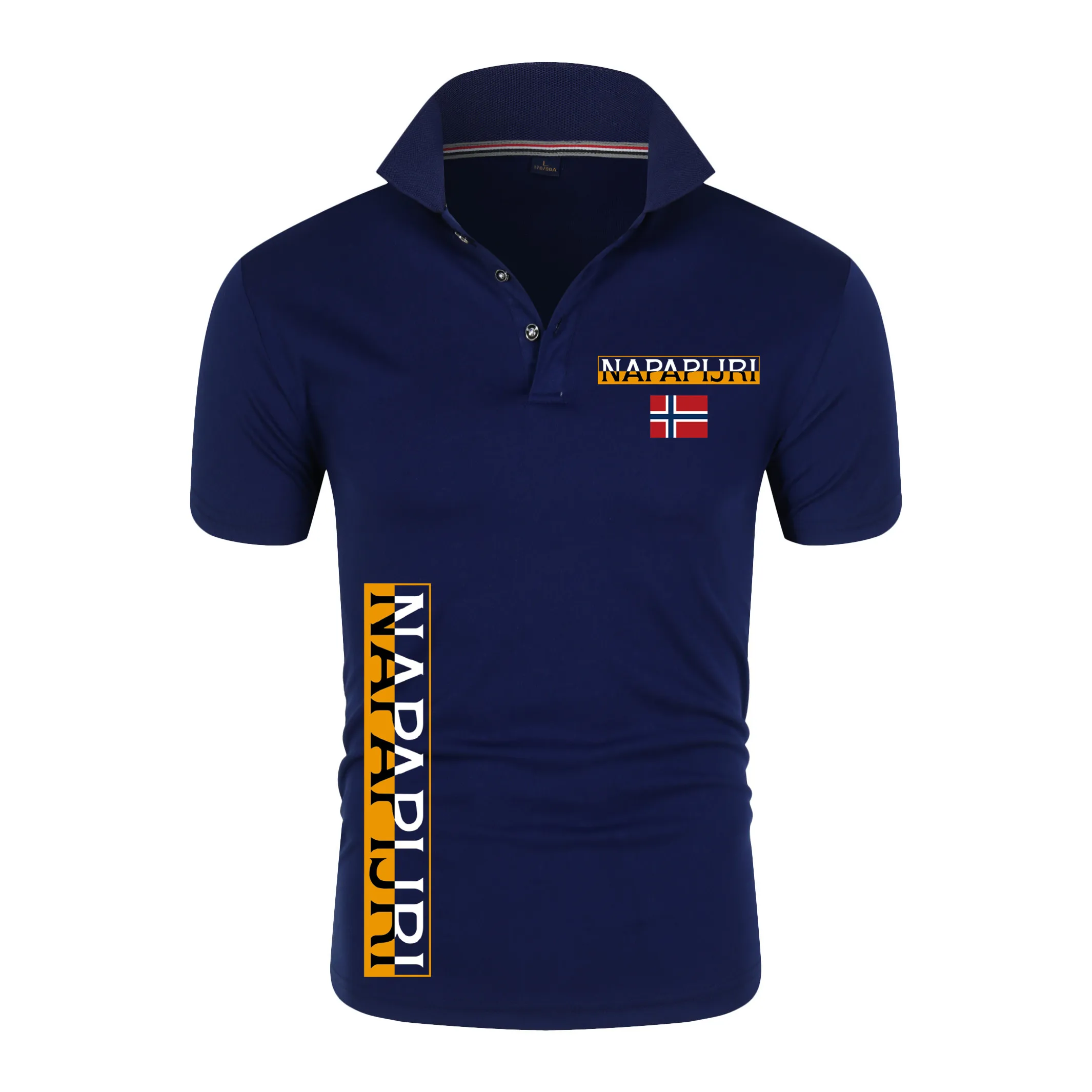 

Polo Shirt Men's Summer Short-sleeved T-shirt Men's New Lapel Polo Shirt Men's Trendy Compassionate Men's Shirt Collar Clothes