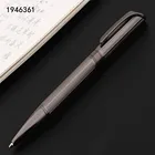 Роскошная качественная шариковая ручка серого цвета для бизнеса и офиса, новинка, школьные канцелярские принадлежности для учеников, ручки для письма, 719