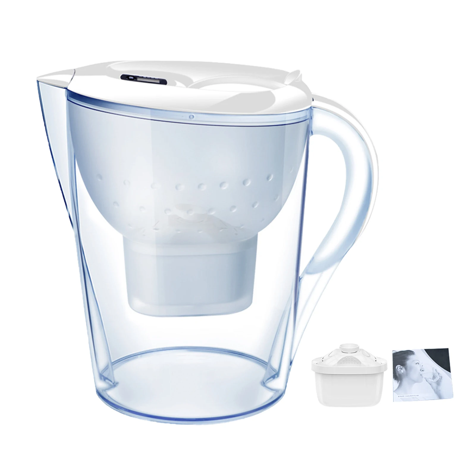 

Кувшин с фильтром из активированного угля для кухни и офиса, л