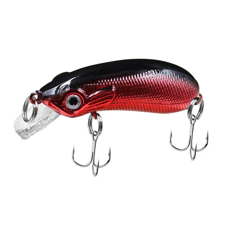 

10 PIECES/LOT 5cm 6.6g ABS Artificial Hard Bait Slow Sinking Crank Fishing Lure