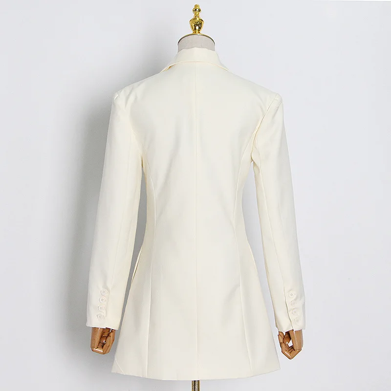 

Hot Style White Dress Autumn Winter Office Lady Style Fashion Celebrity Party Dresses Sexy