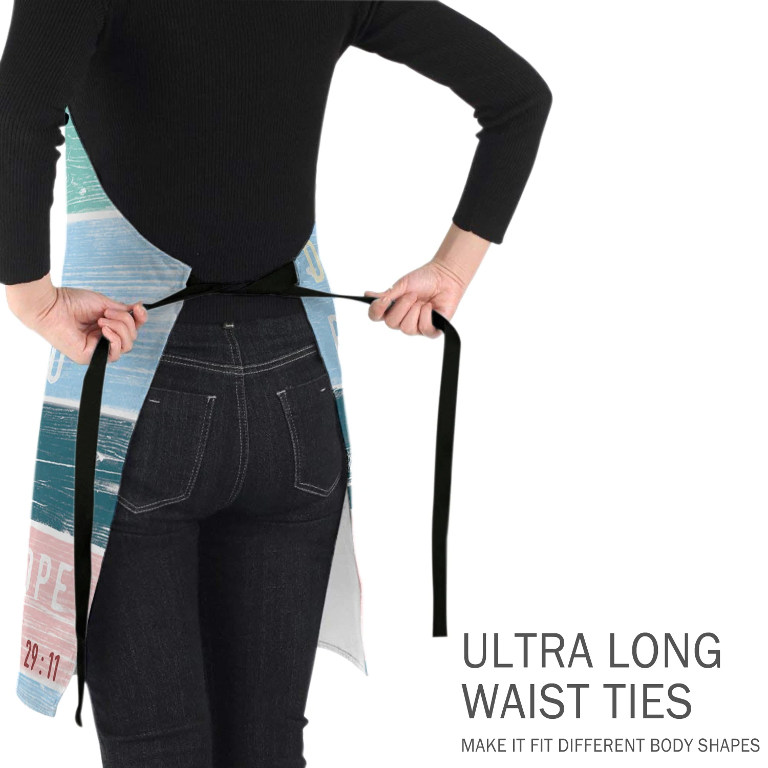 Винтажные деревянные кухонные женские фартуки Детская рабочая одежда для мужчин