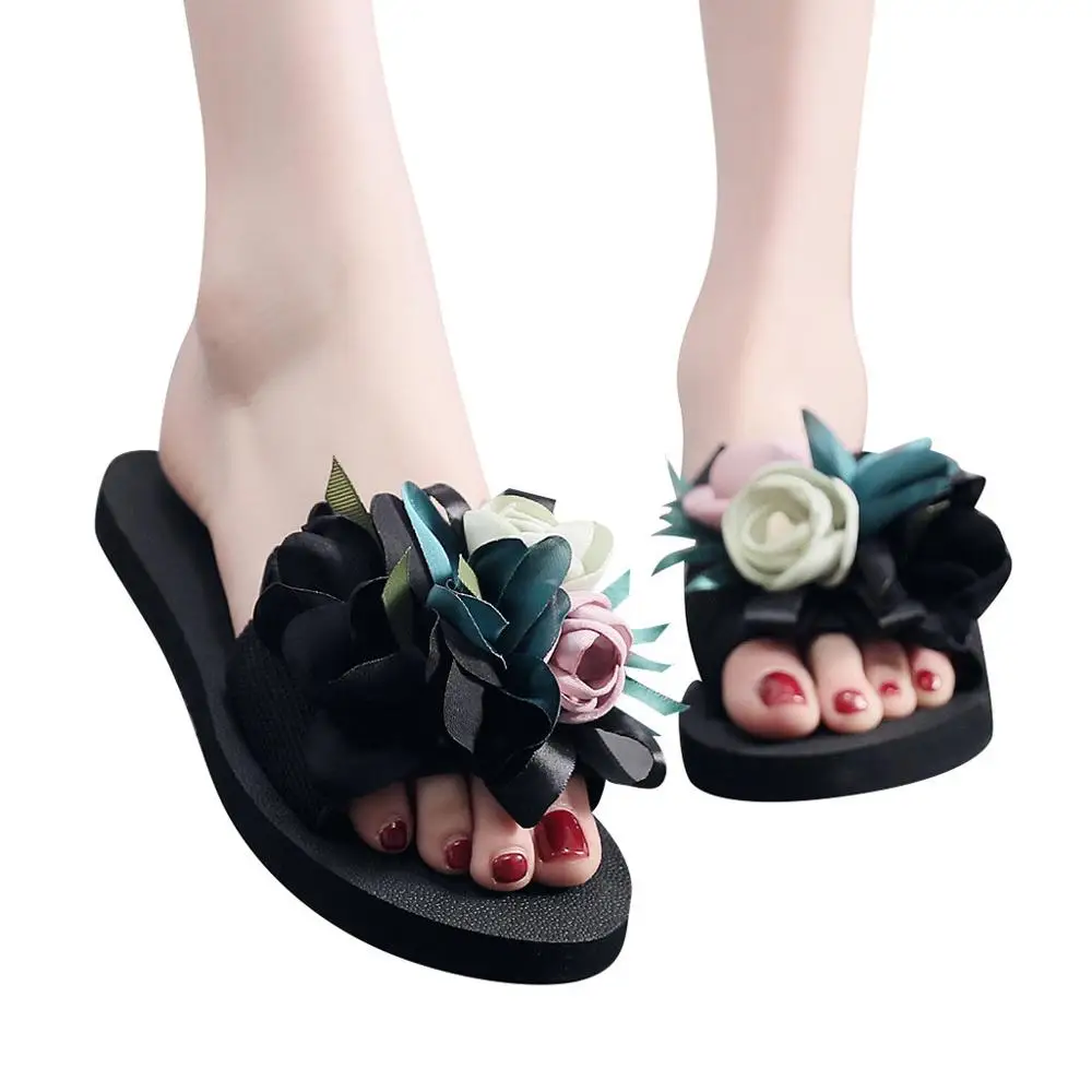 Женские Вьетнамки шлепанцы 42 короткий комбинезон с цветочным принтом в богемном