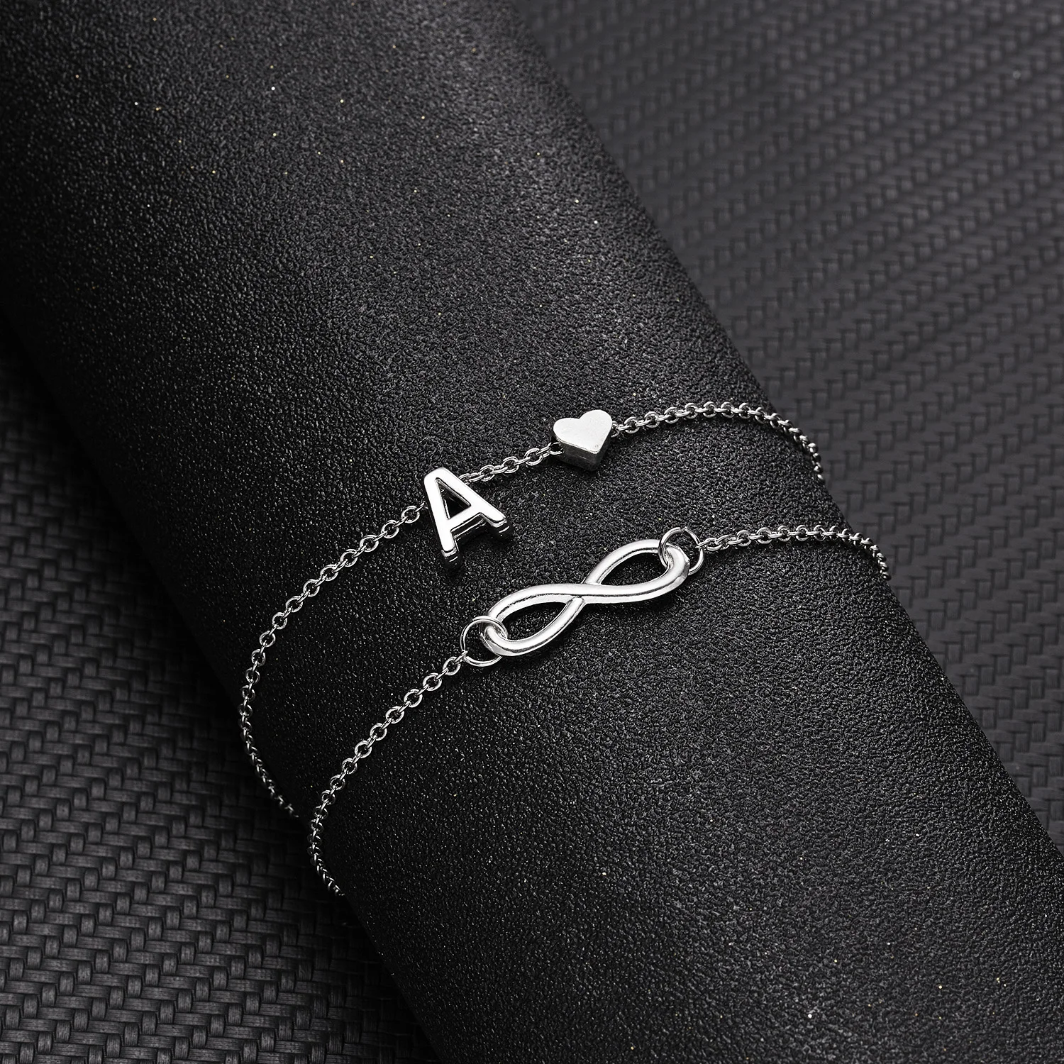 26 Letters Anklets On Foot Ankle Charm Heart Female Fashion Bracelet &amp Bangle Women Birthday Jewellery Leg Chain Gifts New Trend |