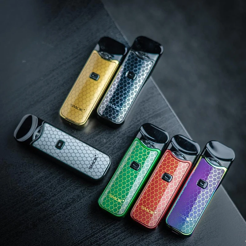 Smok Nord Pod Kit 1100 мАч Номинальная емкость 3 мл электронная сигарета картридж Vape kit nord pod