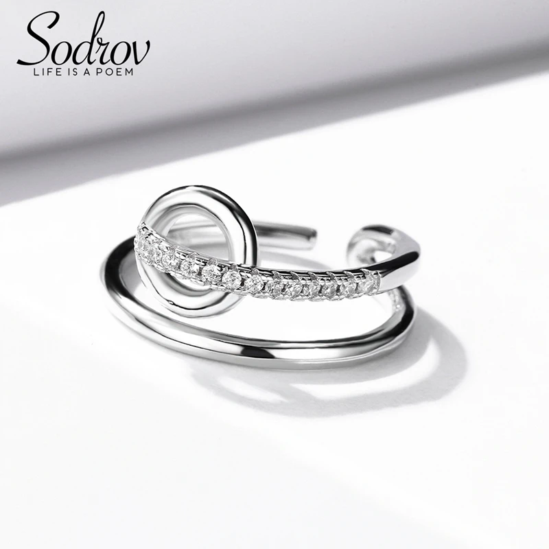 Женское кольцо из серебра 925 пробы R044|Кольца| |