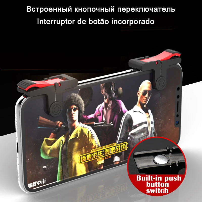 L1 R1 курки пульт беспроводной игровой приставка игровая джойстик геймпад для iphone