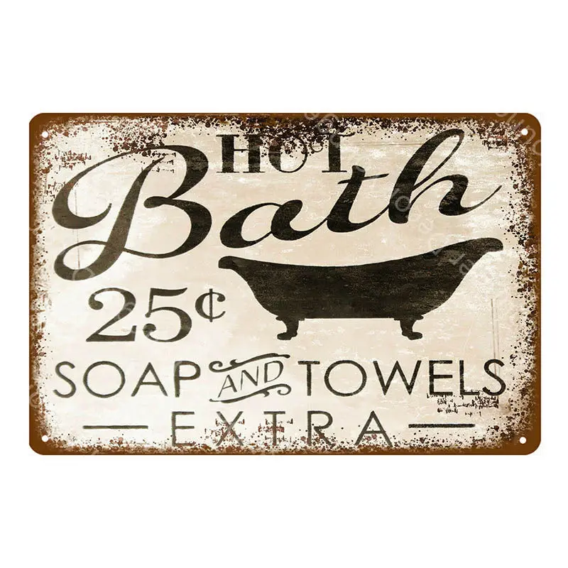 YD6431EI Laundry Cleaning Metal Signs Kitchen Herb Garden Poster Wall Plaque Vintage Painting Plate For Shop Home Bath Room Decor YI-100 - Цвет: YD6431EI