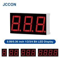 0 560 36 inch 1234 bit led display 7 segment common cathode anode 1234 digit 0 36inch display tube red 7segment led