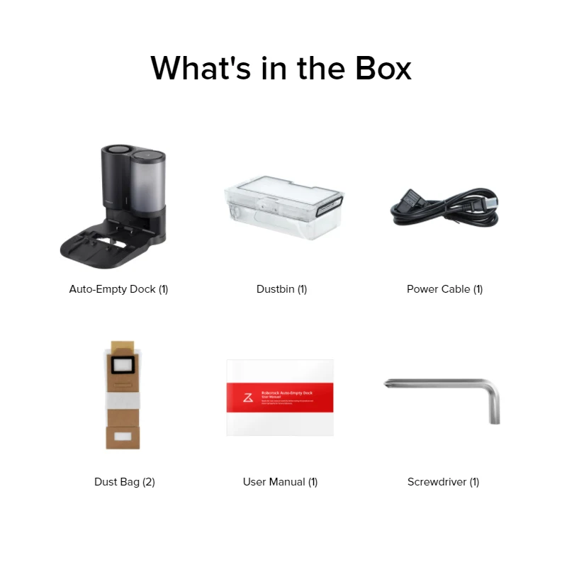 Всасывающая станция roborock S7 автоматическая пустая док-станция автоматически