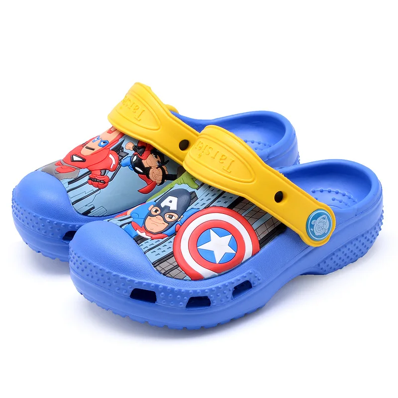 Шлепанцы детские из ЭВА Нескользящие дышащие летняя пляжная обувь для мальчиков