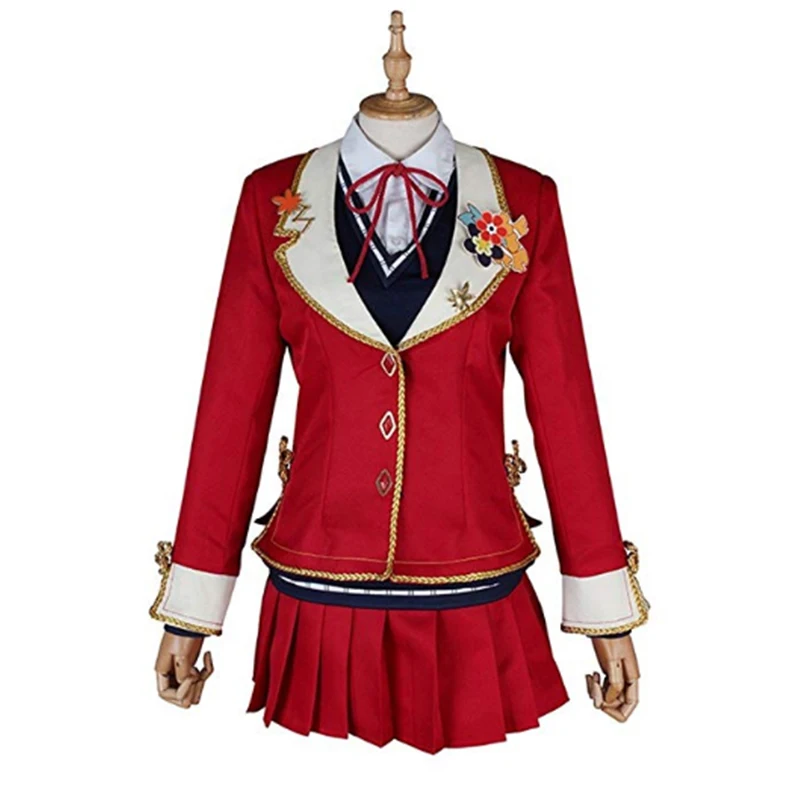 Аниме Love Live Sunshine Косплей костюмы Dia Kurosawa Костюм Униформа Хэллоуин