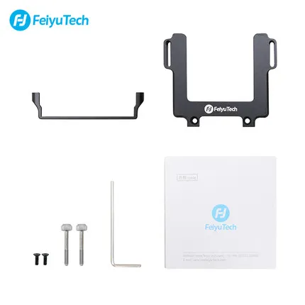 Feiyu Ручной Стабилизатор Gimbal Gopro адаптер Монтажная пластина для Gopro Hero 8 5 6 7 osmo action Ricca SJcam xiaoyi