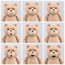 Assembly Ted Bear PVC Action Figures Collectible Model Hot Toy for Child the best Birthday Gift Toy with Original Box