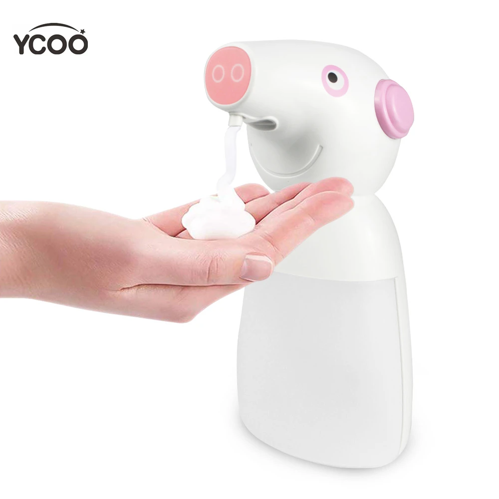 

YCOO Automatic Foaming Soap Dispenser 330ml Rechargeable Electric Sensor Infrared Hand Wash Dispenser For smart home Office Kids