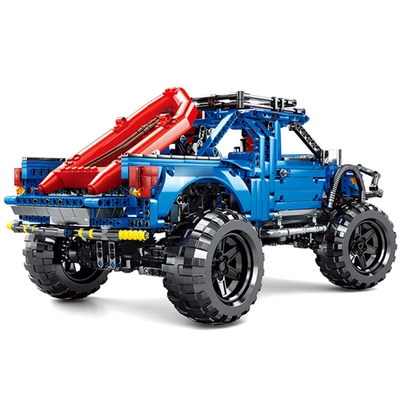 

Sembo Block RC MOTOR Classic Racing Forded F-150 Raptor Pickup Car Truck Technic City Model Building Blocks Kid Boy Gift Toy