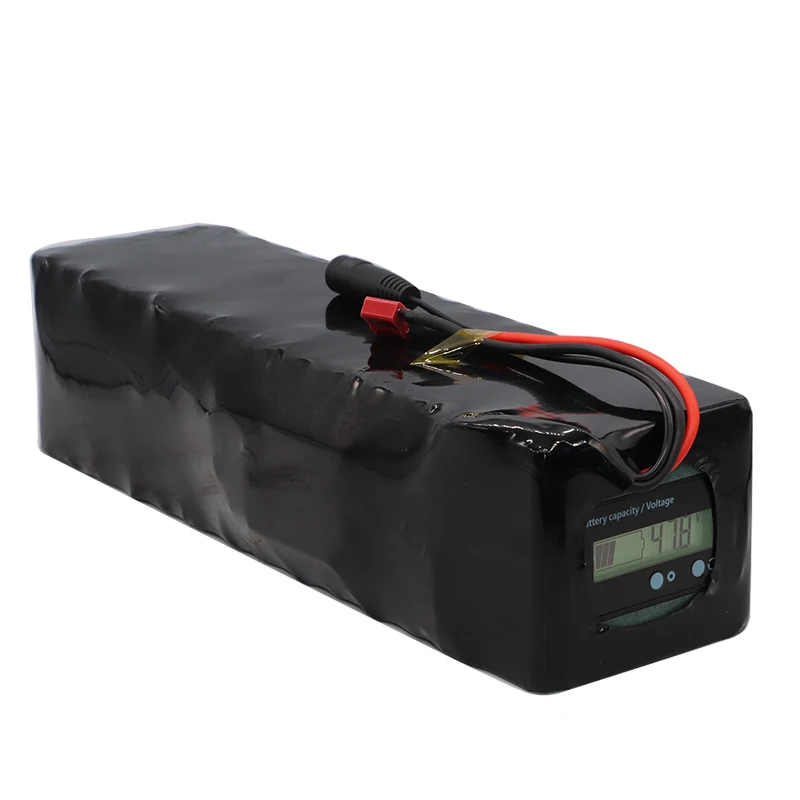 48v lithium ion battery 30Ah 1000w 13S4P Battery Pack For 54.6v E-bike Electric bicycle Scooter with BMS Capacity Indicator | Спорт и