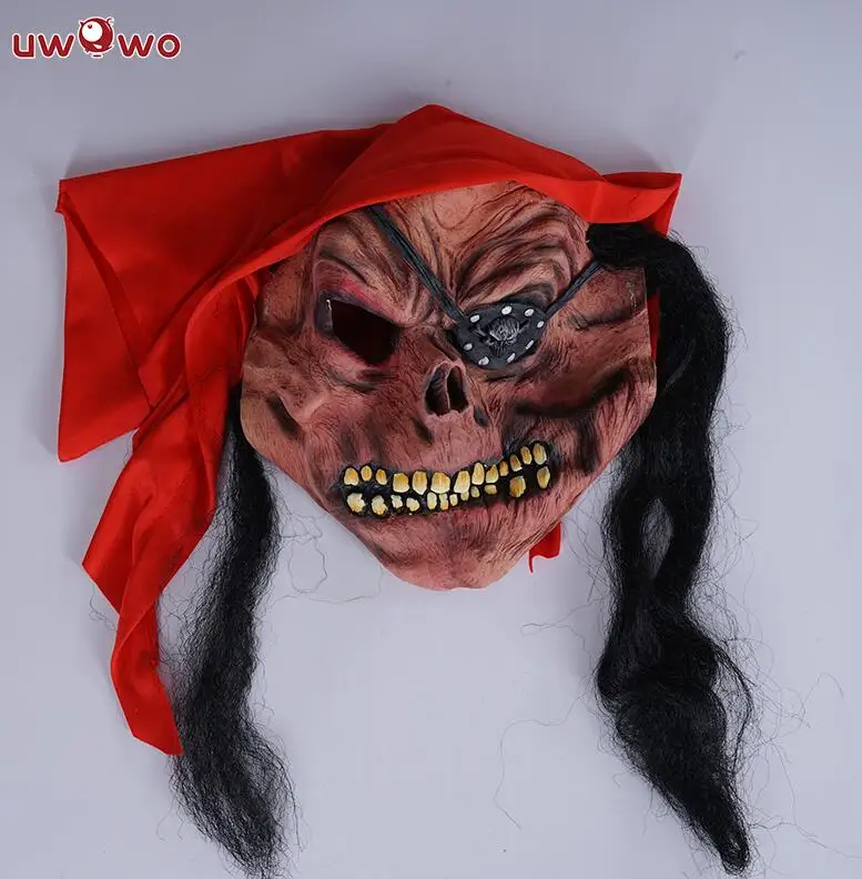 UWOWO золотая серьга маска на Хэллоуин Праздничная маска Новая мода маска для Хэллоуина ночь
