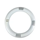 Круглый светодиодный трубки 11 Вт, 15 Вт, 18 Вт, AC85-265V G10q SMD2835 T9 светодиодный круглой трубе светодиодный круг кольцо лампа светильник алюминиевое кольцо лампы